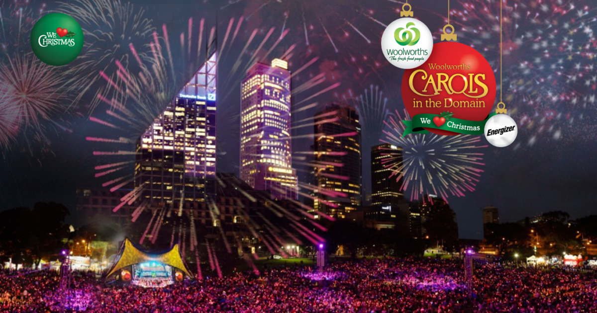 Carols Sydney Woolworths Carols in the Domain 2023